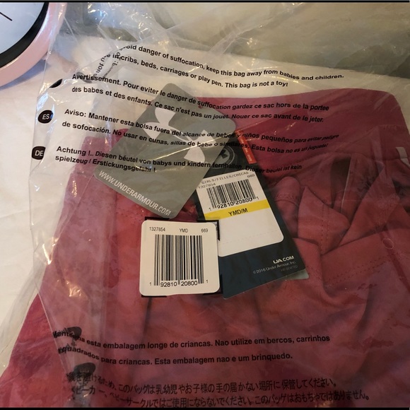 Under Armour Girls Pink Tech 1/4 Zip NWT - Picture 7 of 8